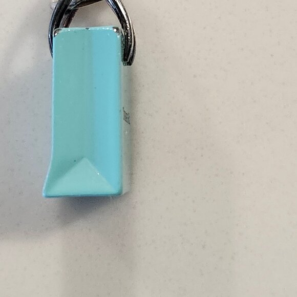 Authentic Tiffany & Co. Shopping Bag Charm Necklace - Picture 7 of 8